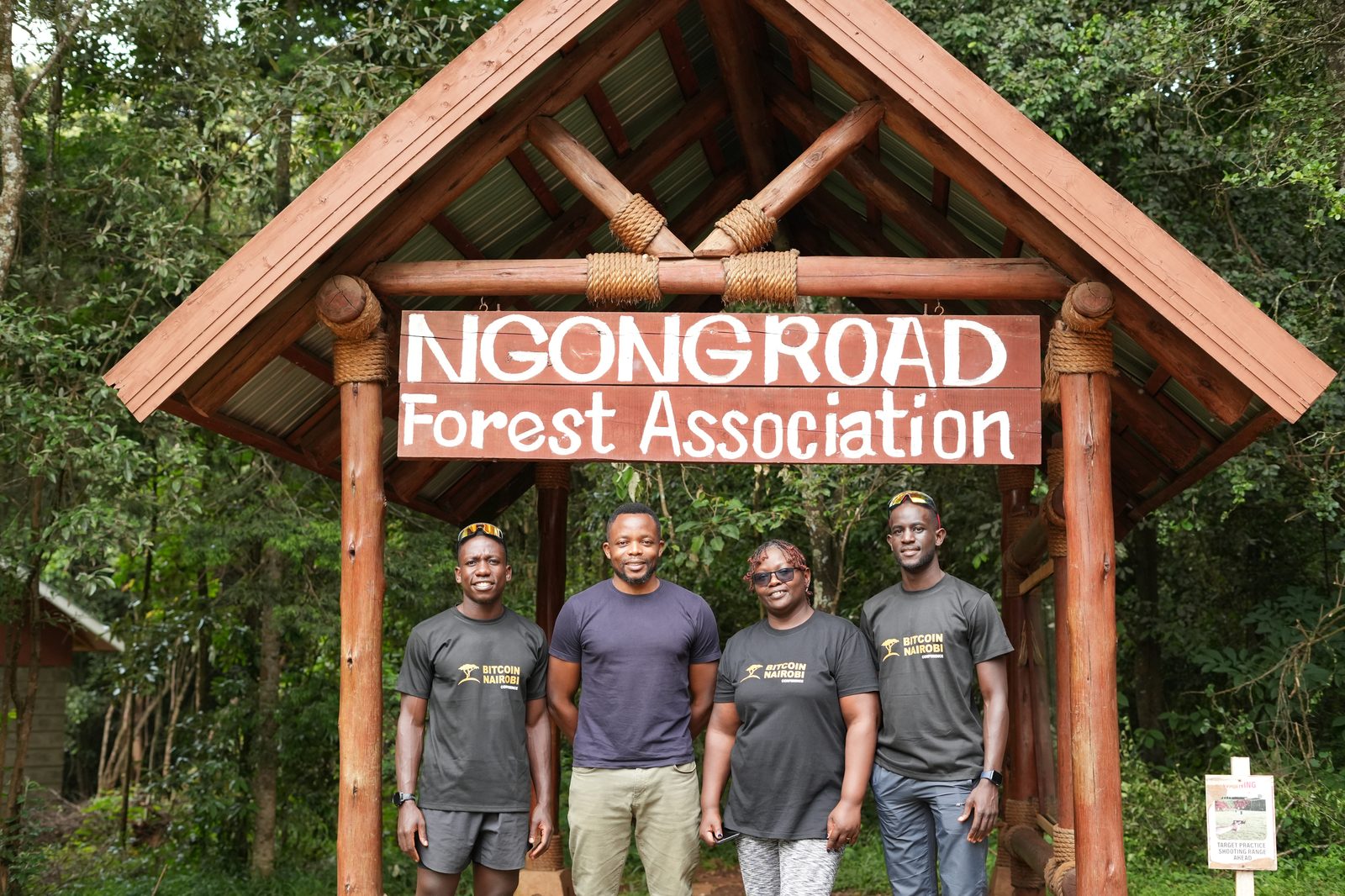 BNC team at Ngong Road Forest Association